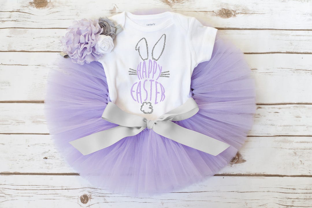 Easter Bunny Tutu Outfit Girl sophia Easter Outfit Baby Girl, Easter