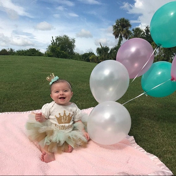 half year birthday dress 6 Months of FABULOUS half birthday outfit 18m long sleeve