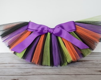 Halloween Tutu ""Gespenstisches"" Hexenrock - Baby Mädchenkostüm"