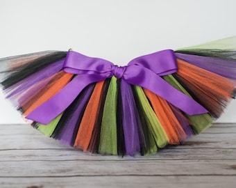 Halloween tutu "Spooky" baby halloween tutu witch tutu newborn halloween tutu baby girls witch halloween costume tutu 3 6 9 12 18 24 months