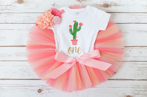 cactus first birthday outfit