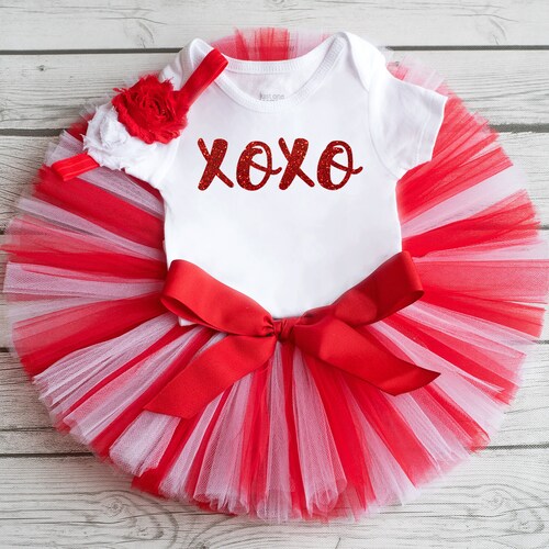 Valentines Day Outfit Baby Girl Tutu Bloomer in Red Etsy