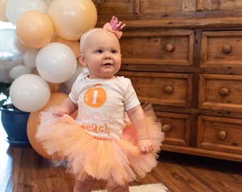 One Sweet Peach first birthday 'Summer' peach first birthday shirt, sweet one fruit first birthday cake smash, sweet as a peach birthday