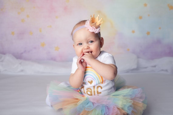 Rainbow Glitter Crown Headband Child Multi Rainbow Glitter Crown Headband Child Multi