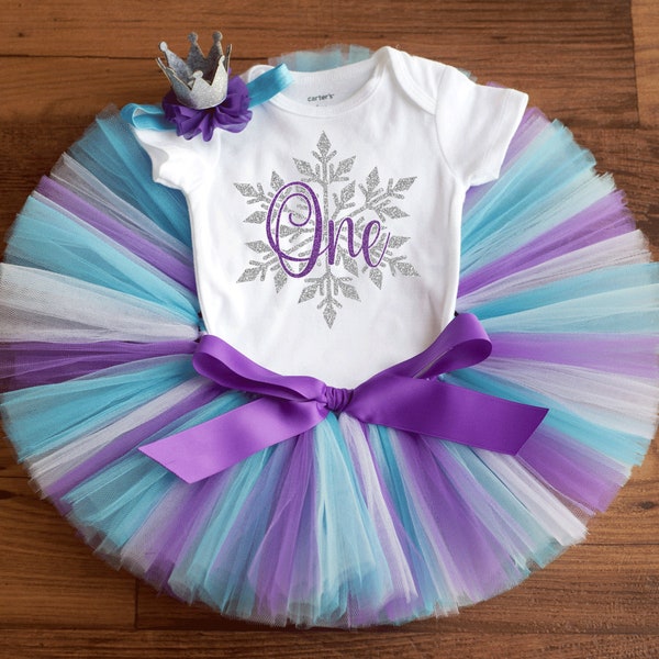 Winter first birthday outfit girl "Audrey" snowflake birthday snowflake first birthday outfit girl winter birthday outfit winter onederland