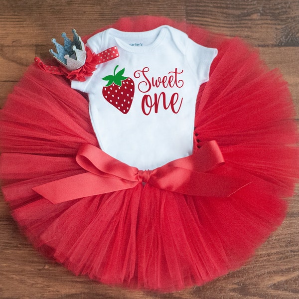 Strawberry birthday outfit girl 'Debra' strawberry first birthday sweet one birthday berry fruit birthday outfit girl summer birthday outfit