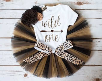 Leopard birthday "Mary" animal print first birthday jungle first birthday outfit wild animal birthday outfit girl leopard wild one birthday