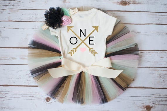 boho chic first birthday outfit