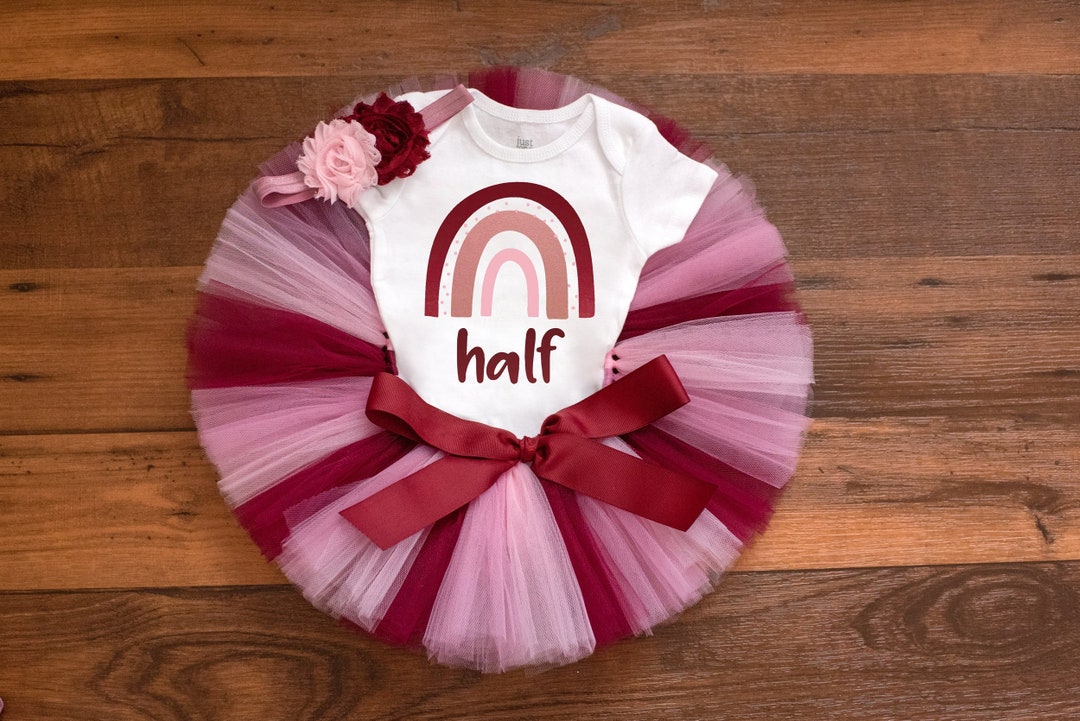 half birthday dress Girl's Half Birthday Beauty Outfit 3T / Leotard/Headwrap/Shorts main image 1