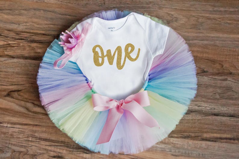 rainbow birthday outfit