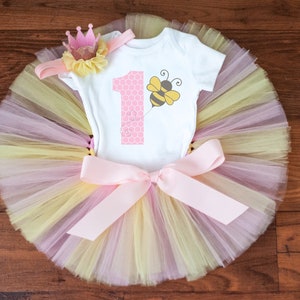 First Bee day birthday outfit girl, Sweet as can bee outfit, first bday, tutu, shirt, headband, cake smash, bumblebee birthday set