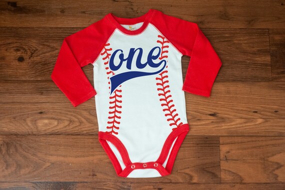 first birthday baseball outfit