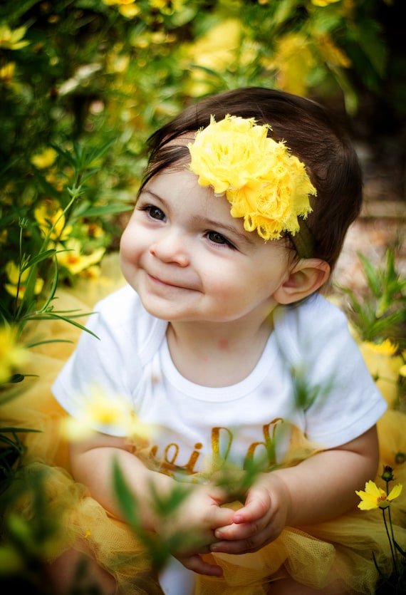 First birthday top outfit girl spring
