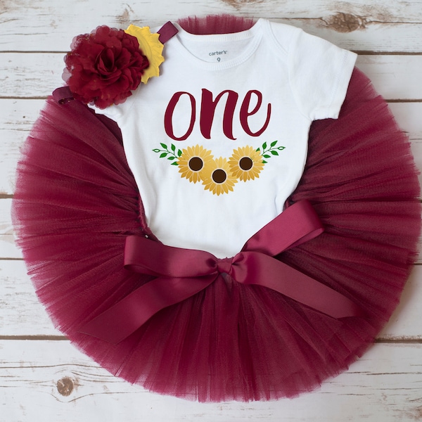 Sunflower Tutu Outfit Etsy