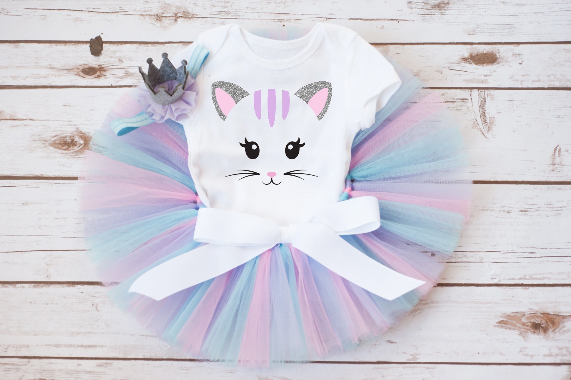 Cat first birthday outfit cat birthday outfit cat birthday Etsy