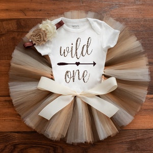 Leopard print wild one first birthday outfit girl  &quot;Latte&quot; jungle wild animal first birthday outfit girl, safari theme cake smash