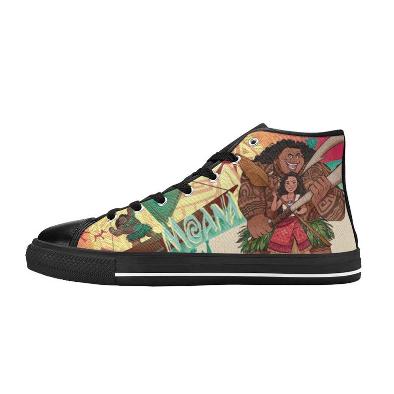 Vaiana höga canvasskor specialdesignade sneakers bild 5
