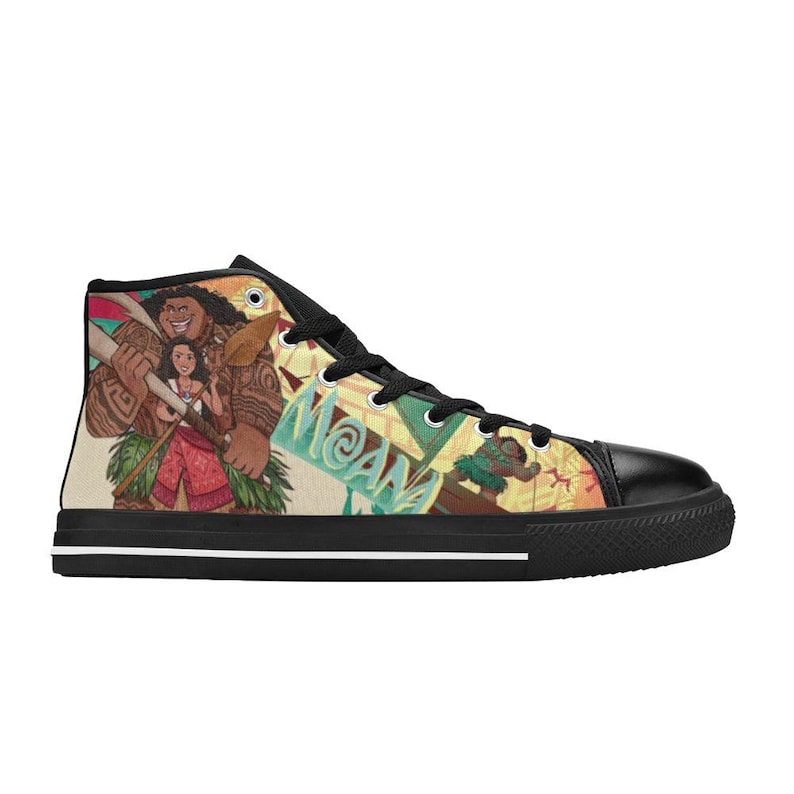 Vaiana höga canvasskor specialdesignade sneakers bild 6