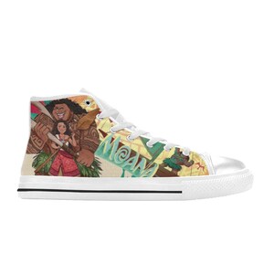 Vaiana höga canvasskor specialdesignade sneakers bild 15