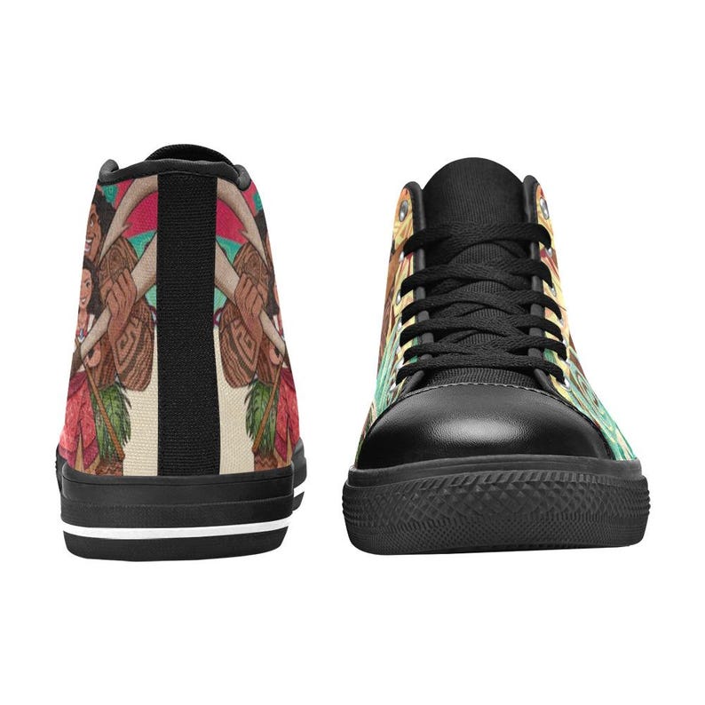 Vaiana höga canvasskor specialdesignade sneakers bild 7