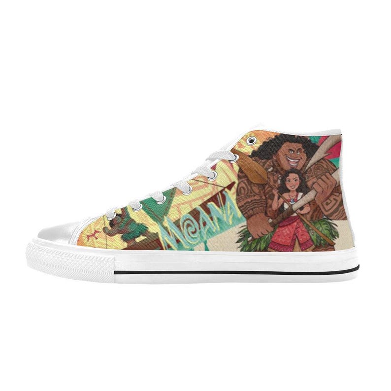 Vaiana höga canvasskor specialdesignade sneakers bild 12