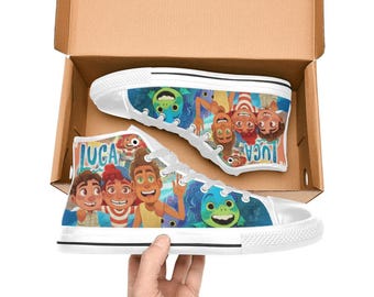 Luca High Top Canvas Shoes Custom Sneakers