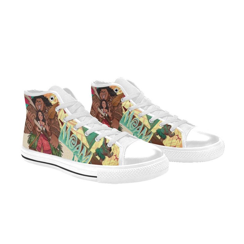 Vaiana höga canvasskor specialdesignade sneakers bild 13