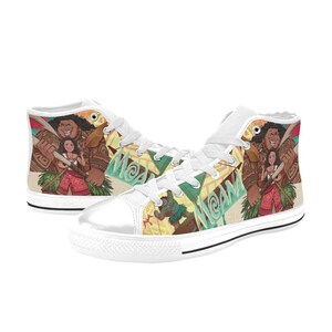 Vaiana höga canvasskor specialdesignade sneakers bild 10