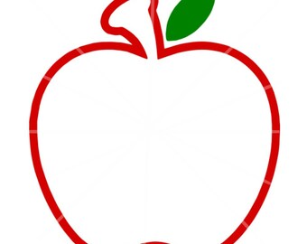 Download Apple teacher svg | Etsy