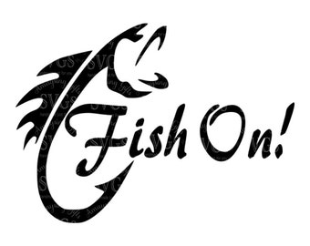 Download Fish On Svg You Ll Enjoy Etsy
