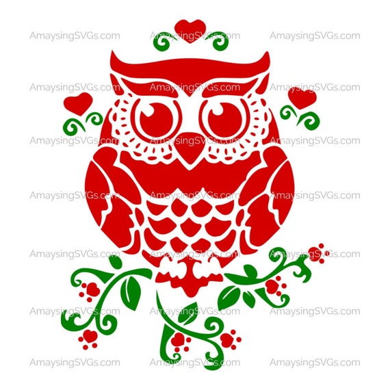 Download Valentines Day Svg Red Owl