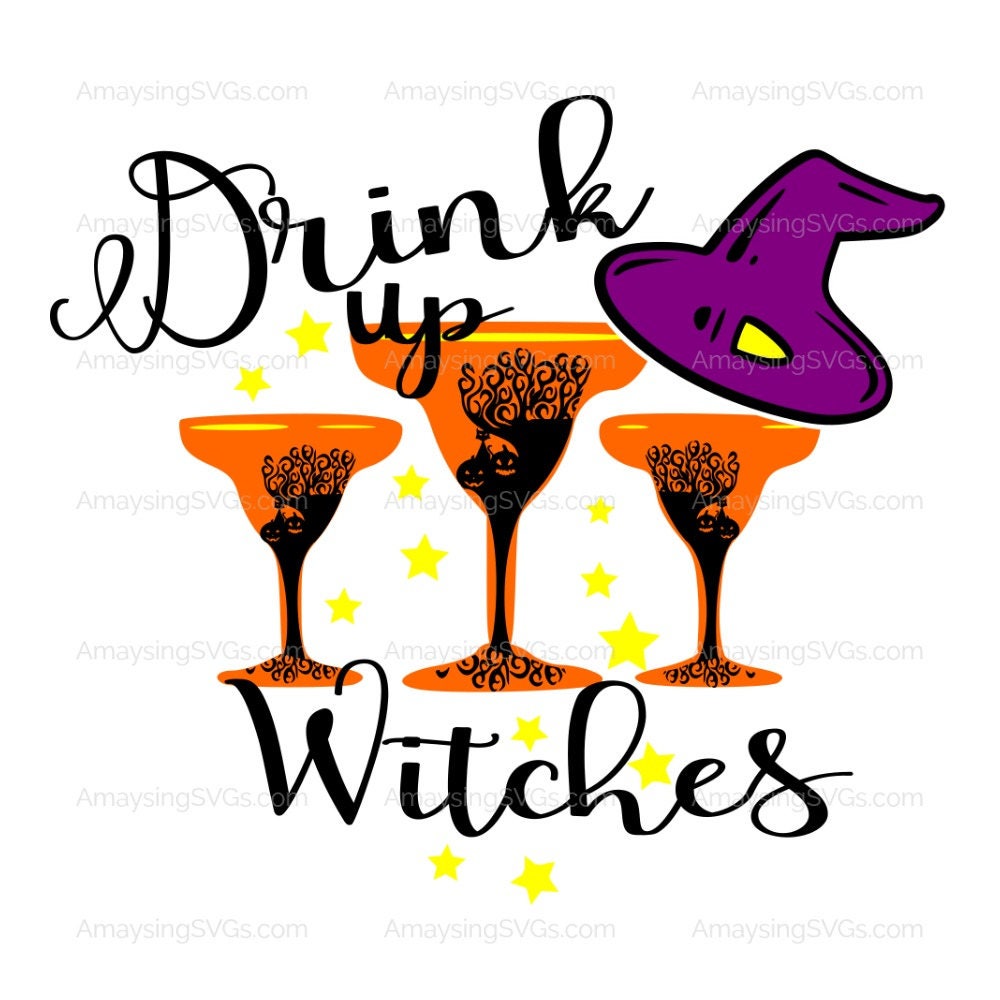 Download SVG Drink up Witches Halloween svg Halloween Tshirt svg | Etsy