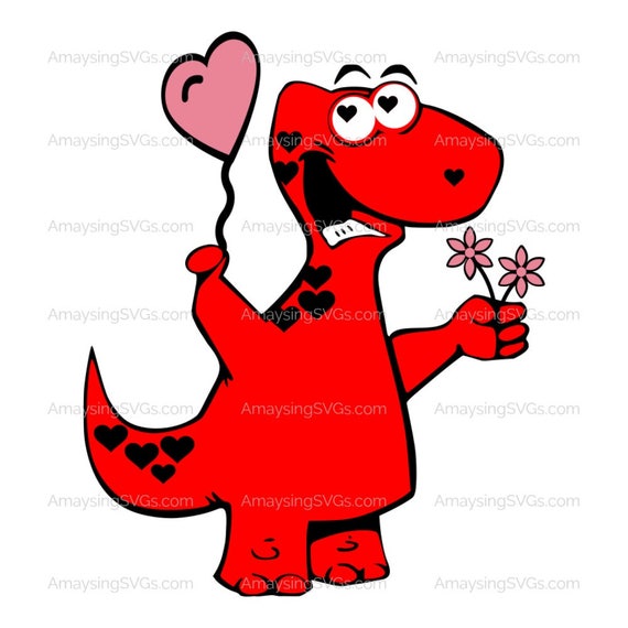 Download SVG Valentinosaurus Valentine Dinosaur Valentine Tshirt | Etsy