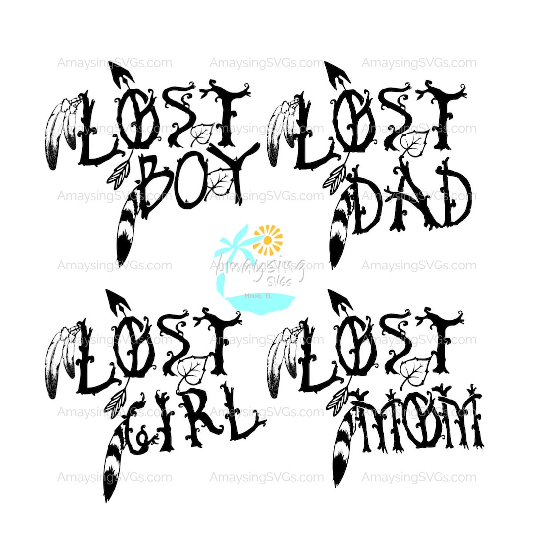 Lost Boy SVG Set Lost Girl Svg Lost Mom Svg Lost Dad Svg Scouts Svg lost-boy-svg-set-lost-girl-svg-lost-mom-svg-lost-dad-svg-scouts-svg