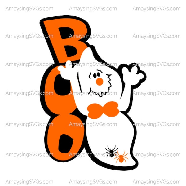 Boo with Ghost svg Halloween svg Ghost svg Boo svg Halloween decor svg Halloween tote bag svg Fall svg Halloween Cricut svg