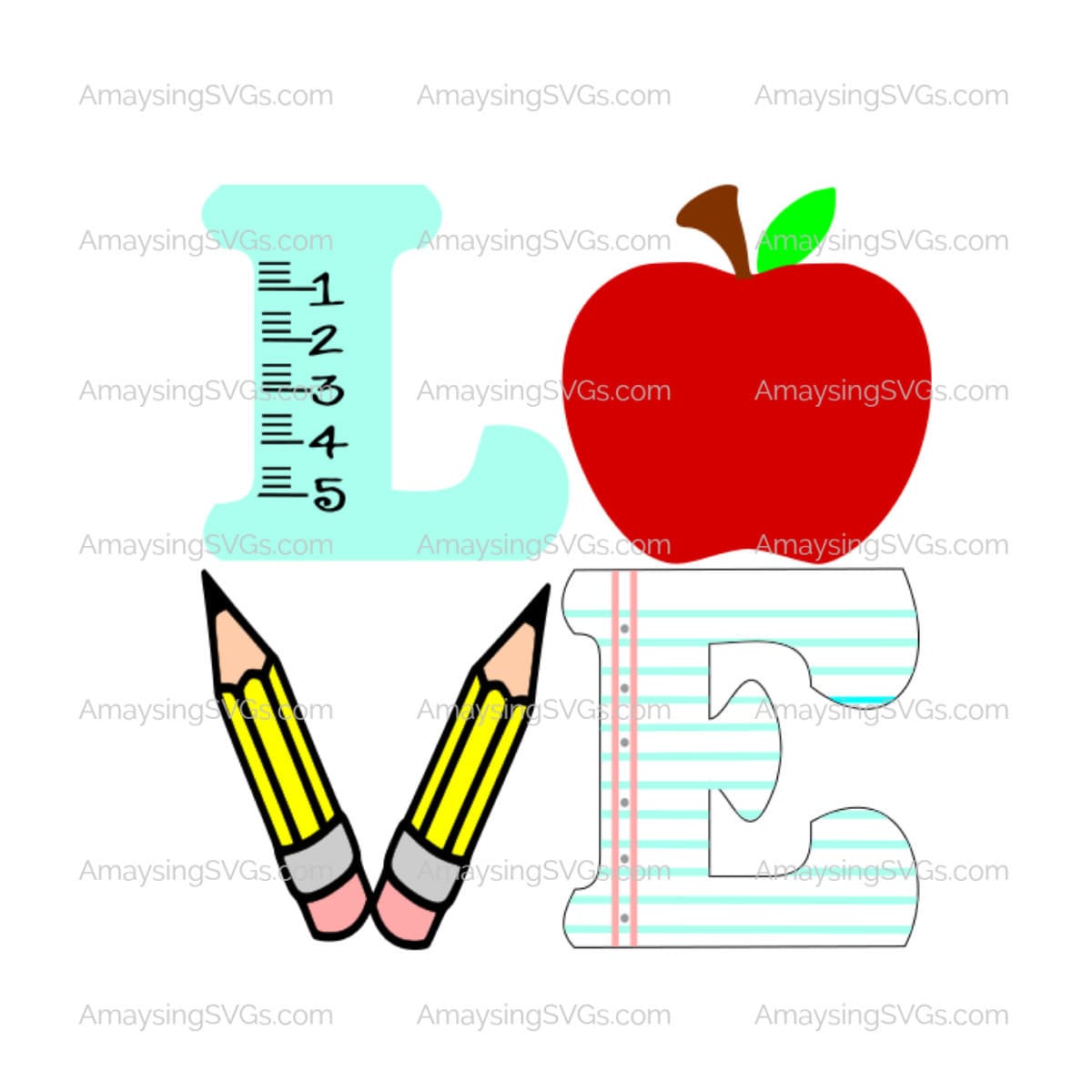 Download Love Teacher svg Teacher Appreciation svg Teacher gift svg ...