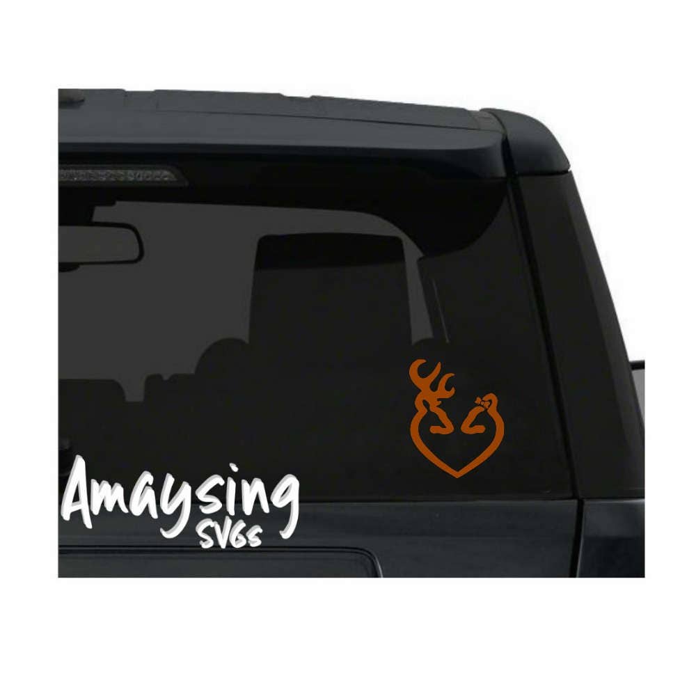 Download Deer Family svg Deer Decal svg Truck Decal svg Wall Decal svg | Etsy