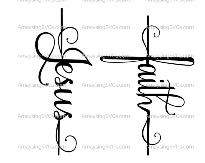 Faith Cross Svg Christian Svg - Etsy Canada