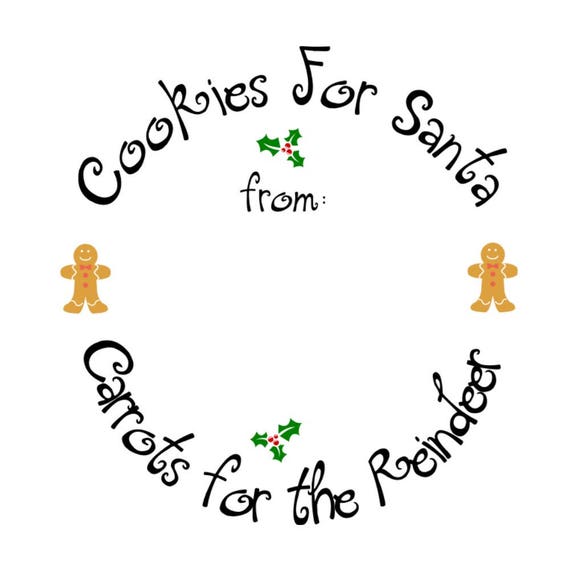 Download Cookies For Santa Svg Bundle Cookies For Santa Carrots For Etsy PSD Mockup Templates