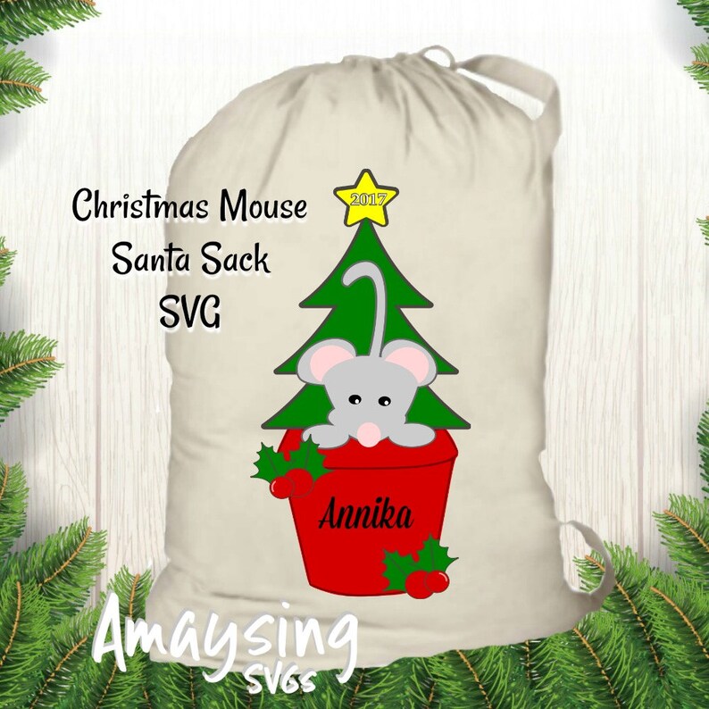 Download SVG Christmas Mouse svg Christmas svg Christmas Ornament ...
