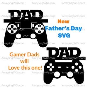 Game Controller Papa Svg, Vatertag Svg, Videospiel Papa Svg, Game Controller Svg, Videospiel-Controller Svg, Papa Geschenk Svg, neue Papa Svg