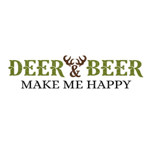 Beer Deer Template Etsy