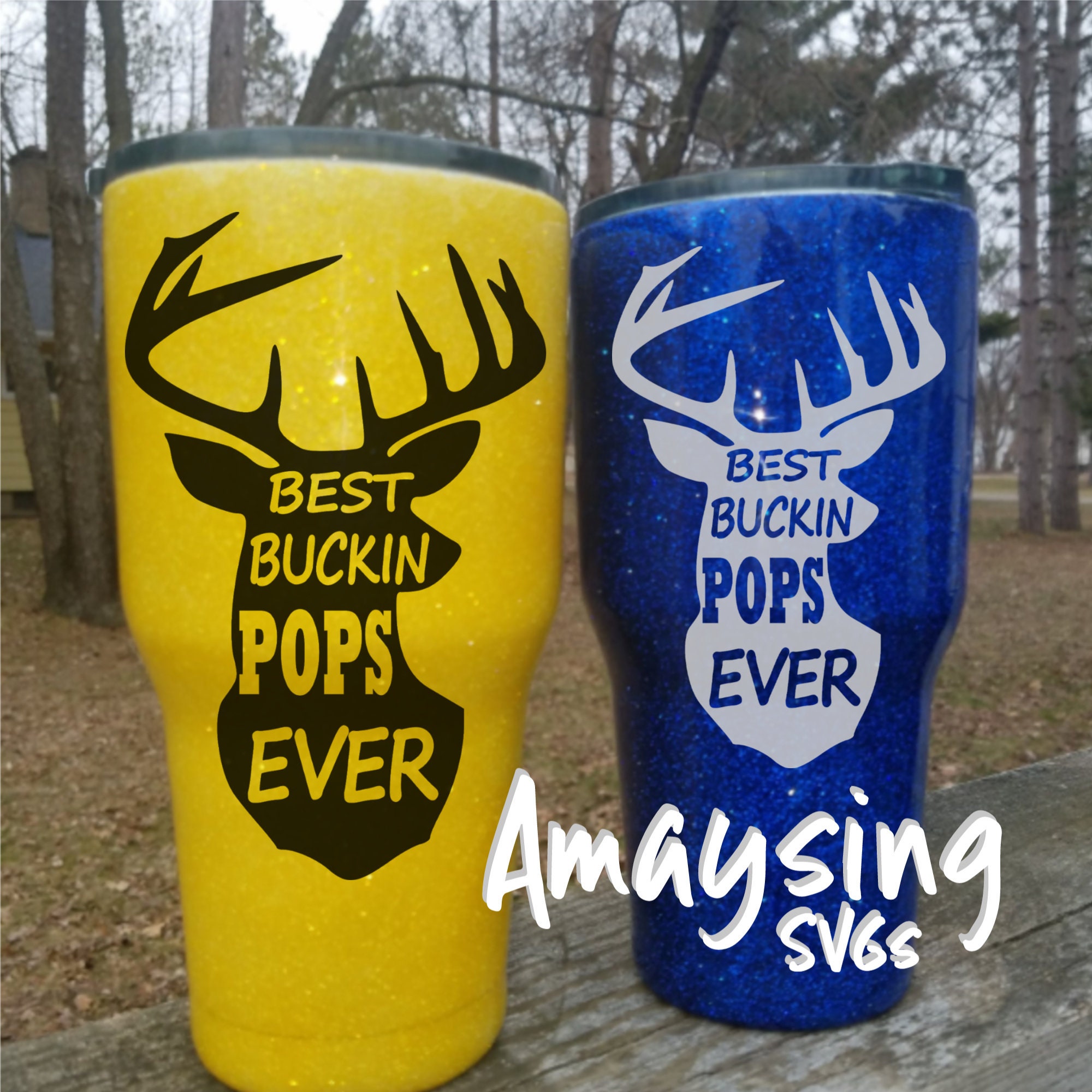 Best Buckin Svg Best Buckin Pops Svg Father Gift Svg Deer Etsy Canada