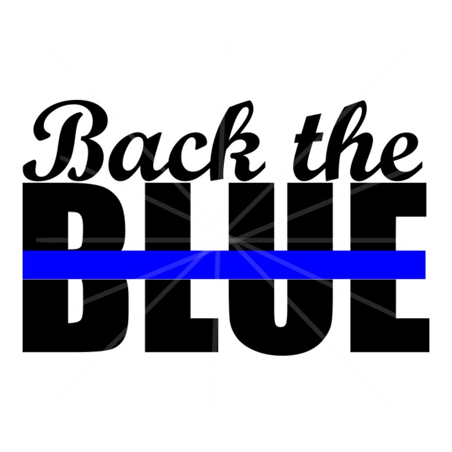 Police Design. Blues support