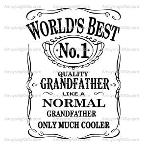 Meilleur grand-père SVG, svg grand-père, cadeau grand-père svg, svg fête des pères, grand-père svg, svg tshirt grand-père, meilleur grand-père