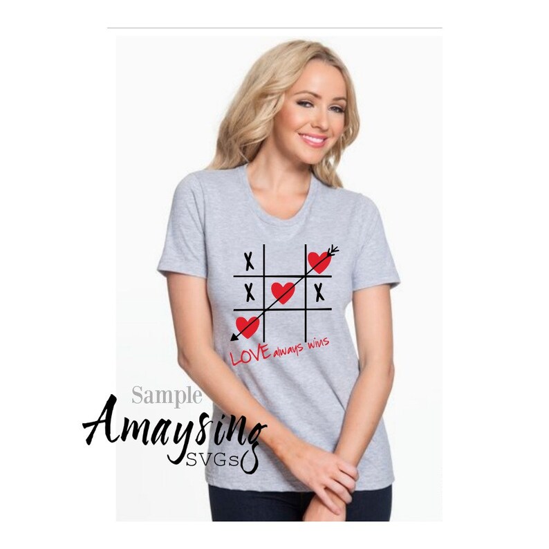 Download Love Always Wins svg Valentine Tic Tac Toe svg Valentine ...
