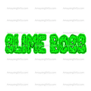 Slime Boss SVG: DIY Slimepreneur T-shirt Design (Digital Download)
