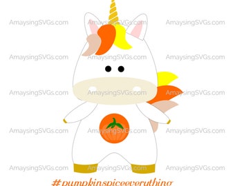 SVG - Pumpkin Spice Unicorn svg - Pumpkin Spice - Unicorn svg - Halloween Unicorn svg - Halloween - Pumpkin svg - tshirt svg - tumbler svg