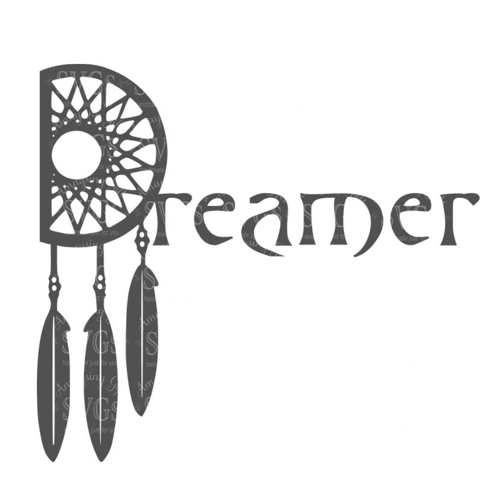 Download SVG Dreamer Dream Catcher svg tshirt svg tumbler decal | Etsy