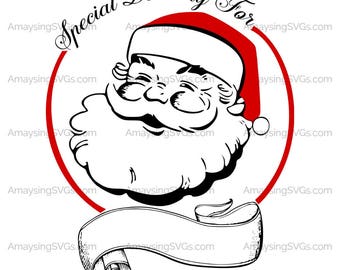 SVG - Santa special delivery santa sack - Santa Sack - Santa Sack SVG - Christmas svg - Santa svg - gift wrap - gift bag - Christmas Decor